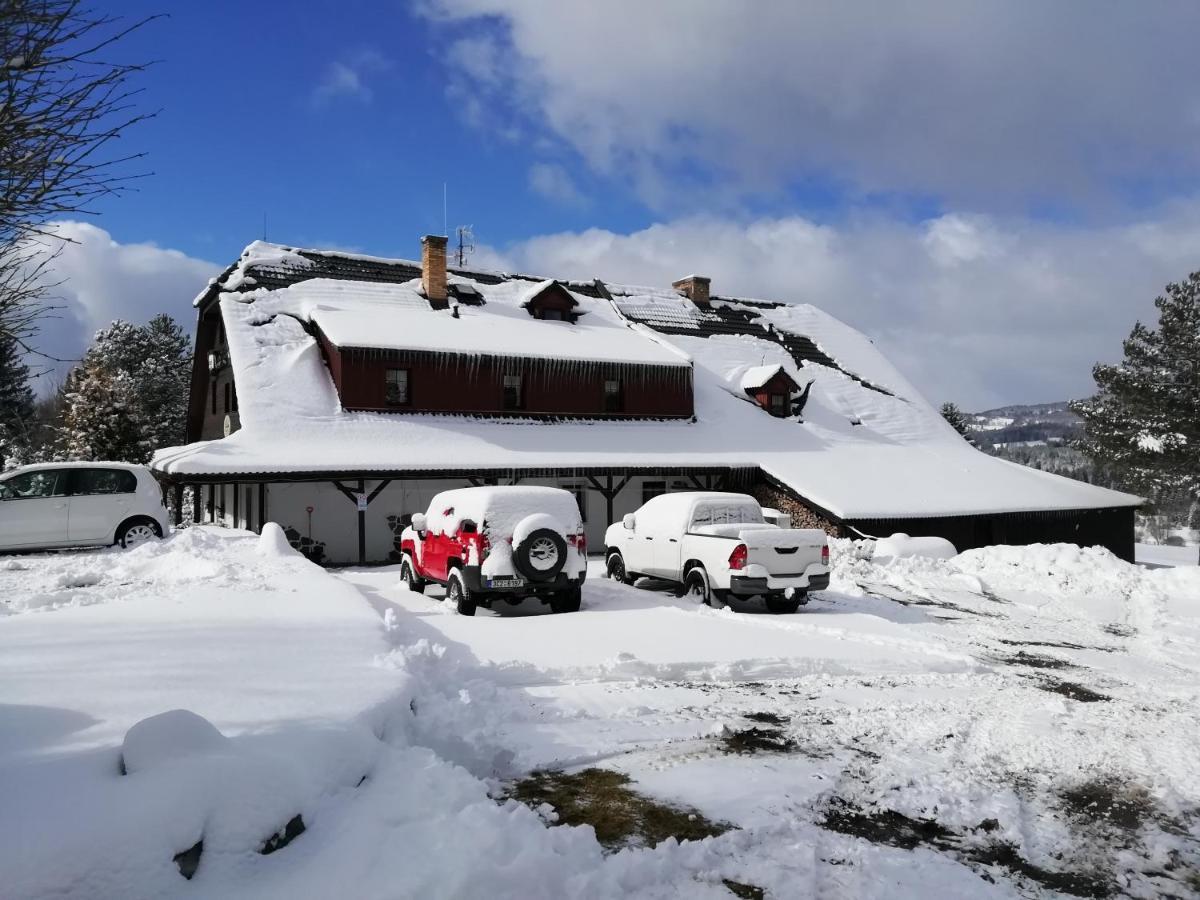 Penzion Farma U Mauritzu Stožec Dış mekan fotoğraf
